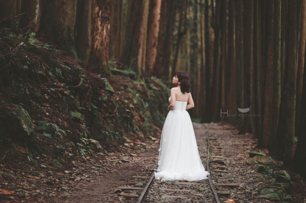 阿里山森林高山婚紗